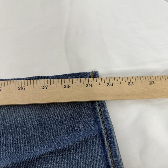 Rag & Bone Jean Jeans Womens 29 Blue Destroyed 41RB Skinny Ankle Denim - Picture 7 of 7